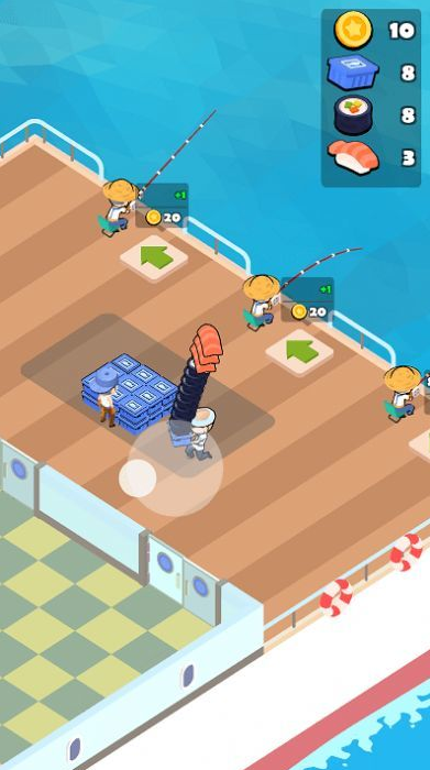 海上寿司店游戏