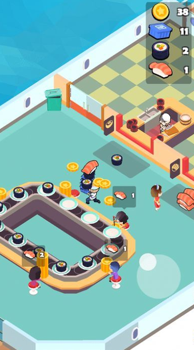 海上寿司店游戏