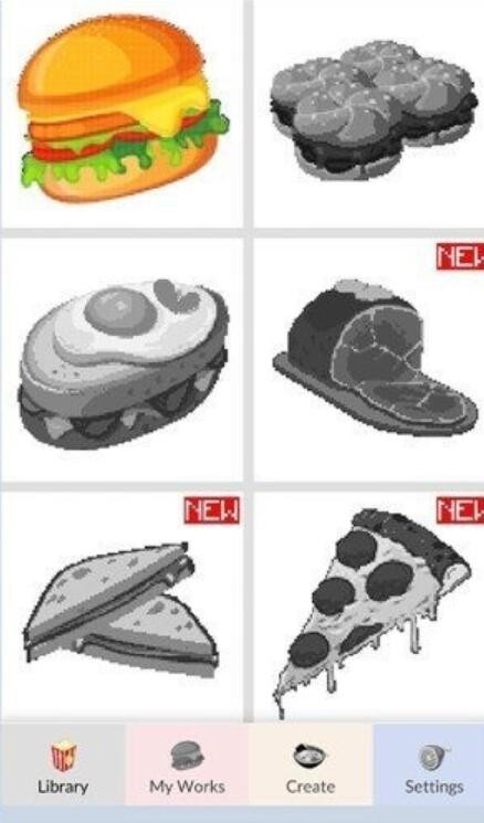 食物着色游戏下载