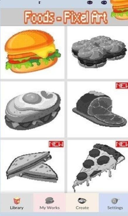 食物着色游戏下载