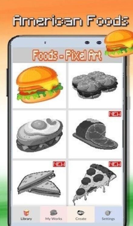 食物着色游戏下载