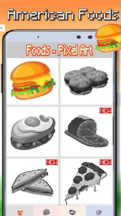 食物着色游戏下载