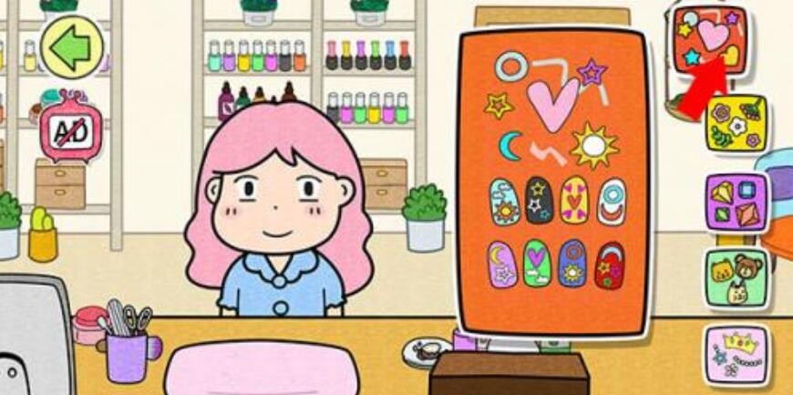 夏莉的美甲装饰游戏