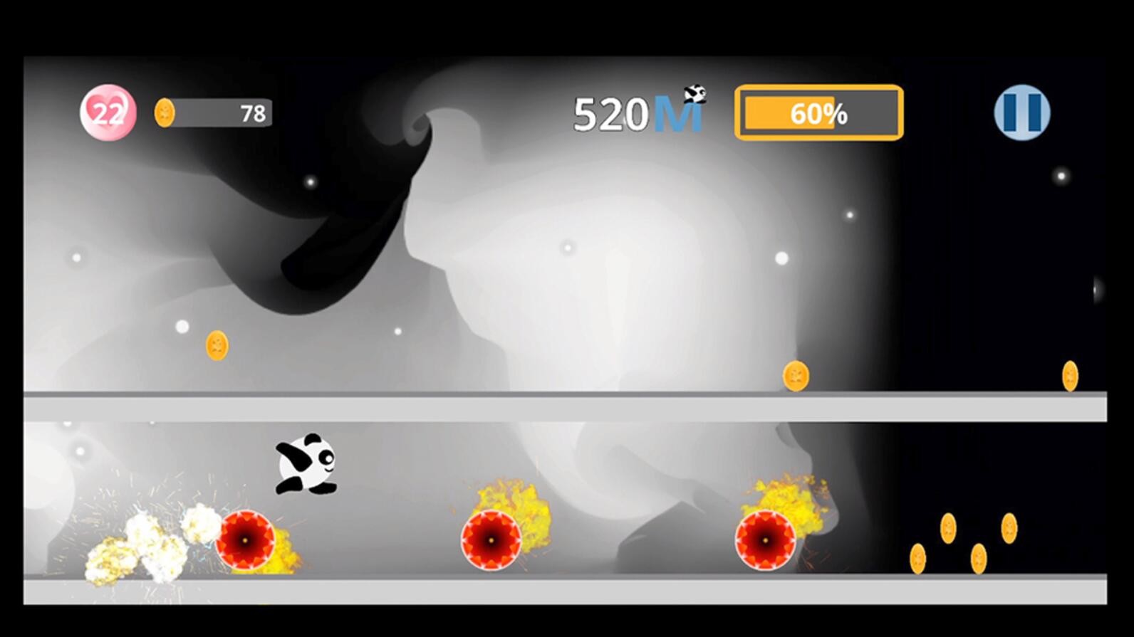 滚动熊猫游戏下载