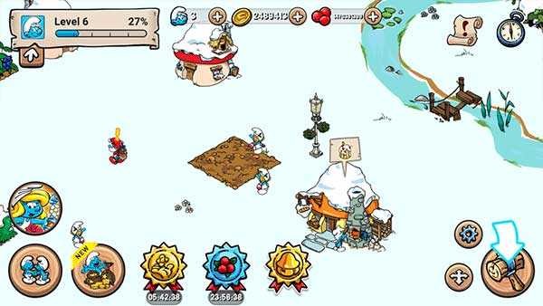 蓝精灵村庄中文版破解版下载v2.80