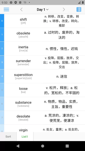 List背单词安卓版下载