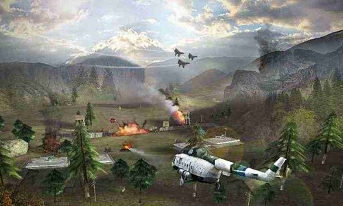 直升机空袭无限金币钻石版