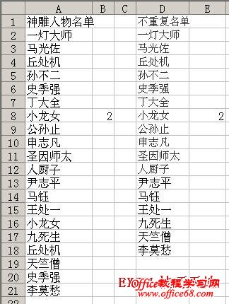 如何在Excel中查找和删除重复值 图解教程13