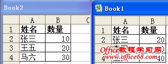 Excel2003如何合并多个工作表的数据图解教程1