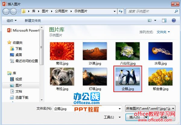 PowerPoint2013发光特效图片处理基础教程2