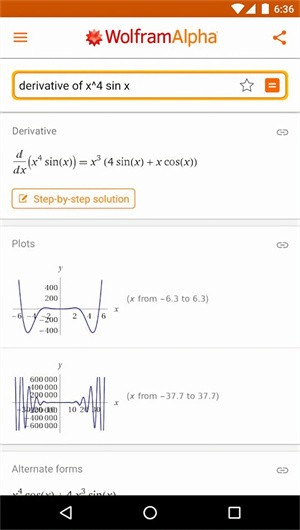 wolframalpha�����ƽ��