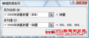 Excel2007图表如何设置动态数据源6