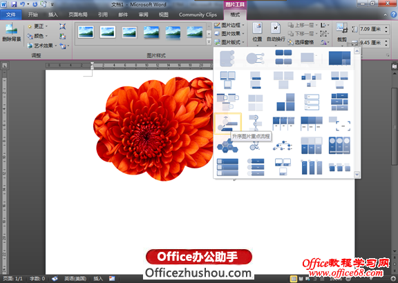 图文详解如何使用Word 2010更加方便地修剪图片