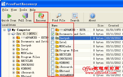 FreeFastRecovery快速恢复误删除文件教程 FreeFastRecovery快速恢复误删除文件教程