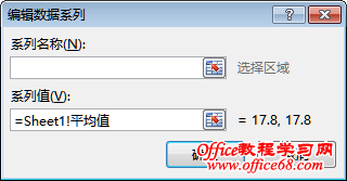 Excel 2013中添加多数据点系列绘制平均值横线的方法
