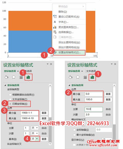 excel图表制作教程五:excel制作面积图
