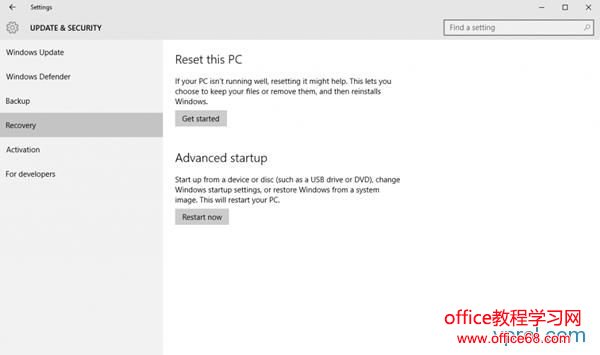如何将Win10恢复到以前Windows版本? 如何将Win10恢复到以前Windows版本?