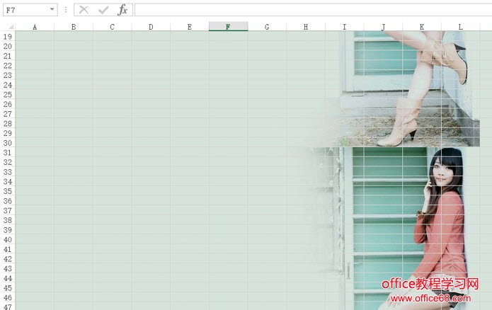 如何在excel表格中插入背景图片?